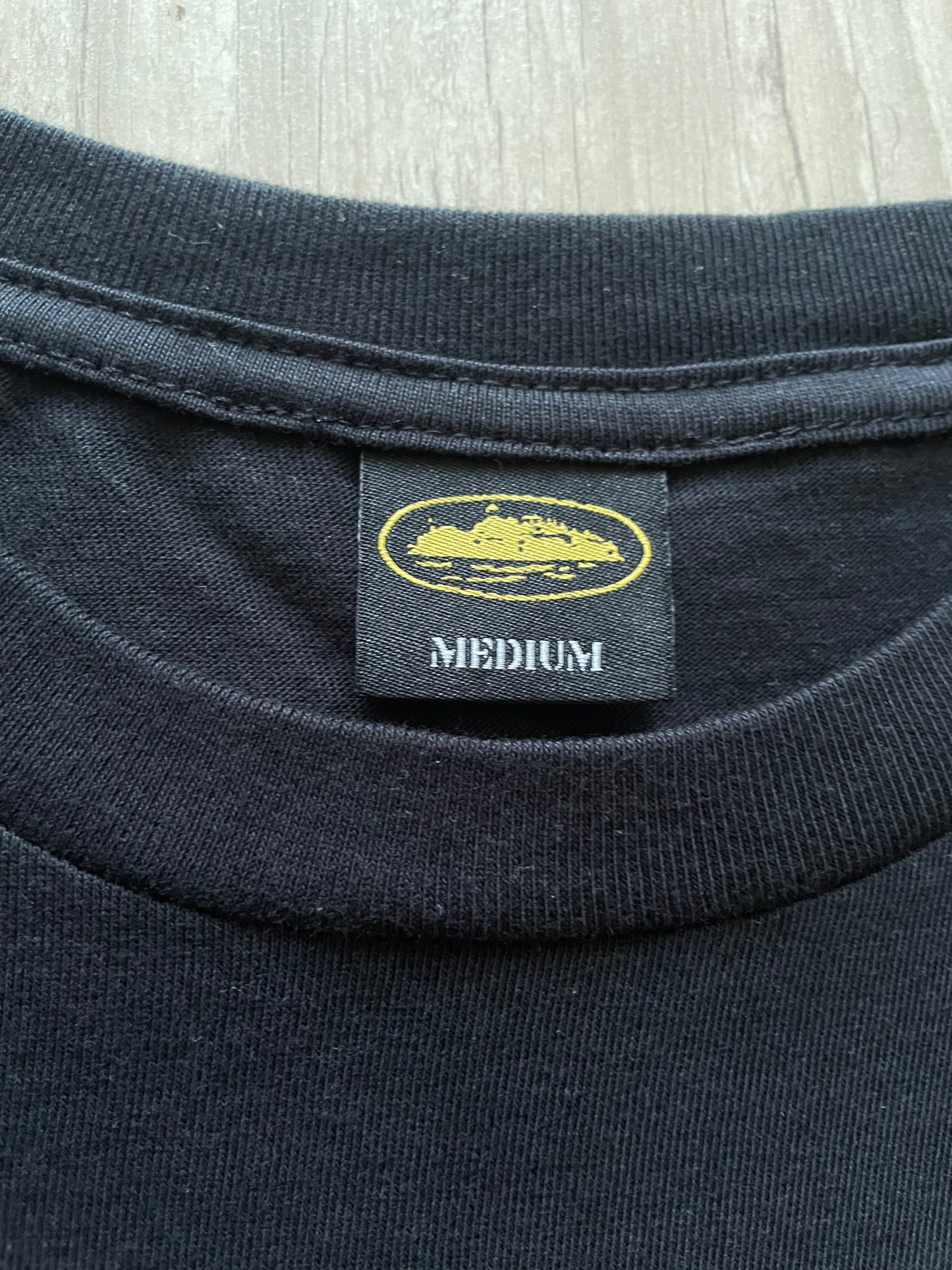 Corteiz OG Alcatraz Island Yellow T-shirt