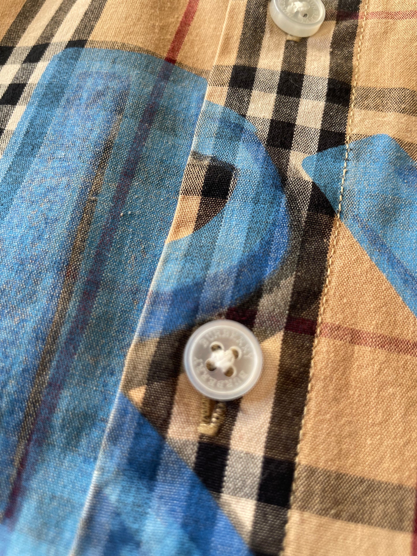 Burberry Jameson Graffiti Print Shirt
