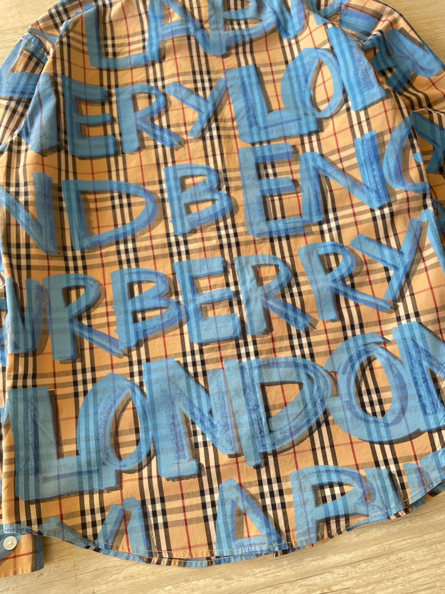 Burberry Jameson Graffiti Print Shirt
