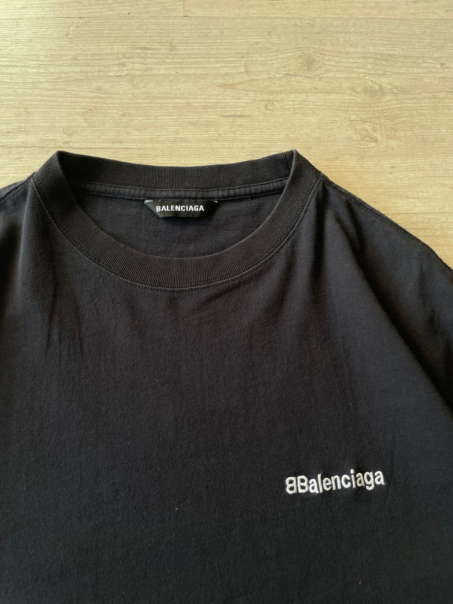 Balenciaga Corporate Logo T-Shirt