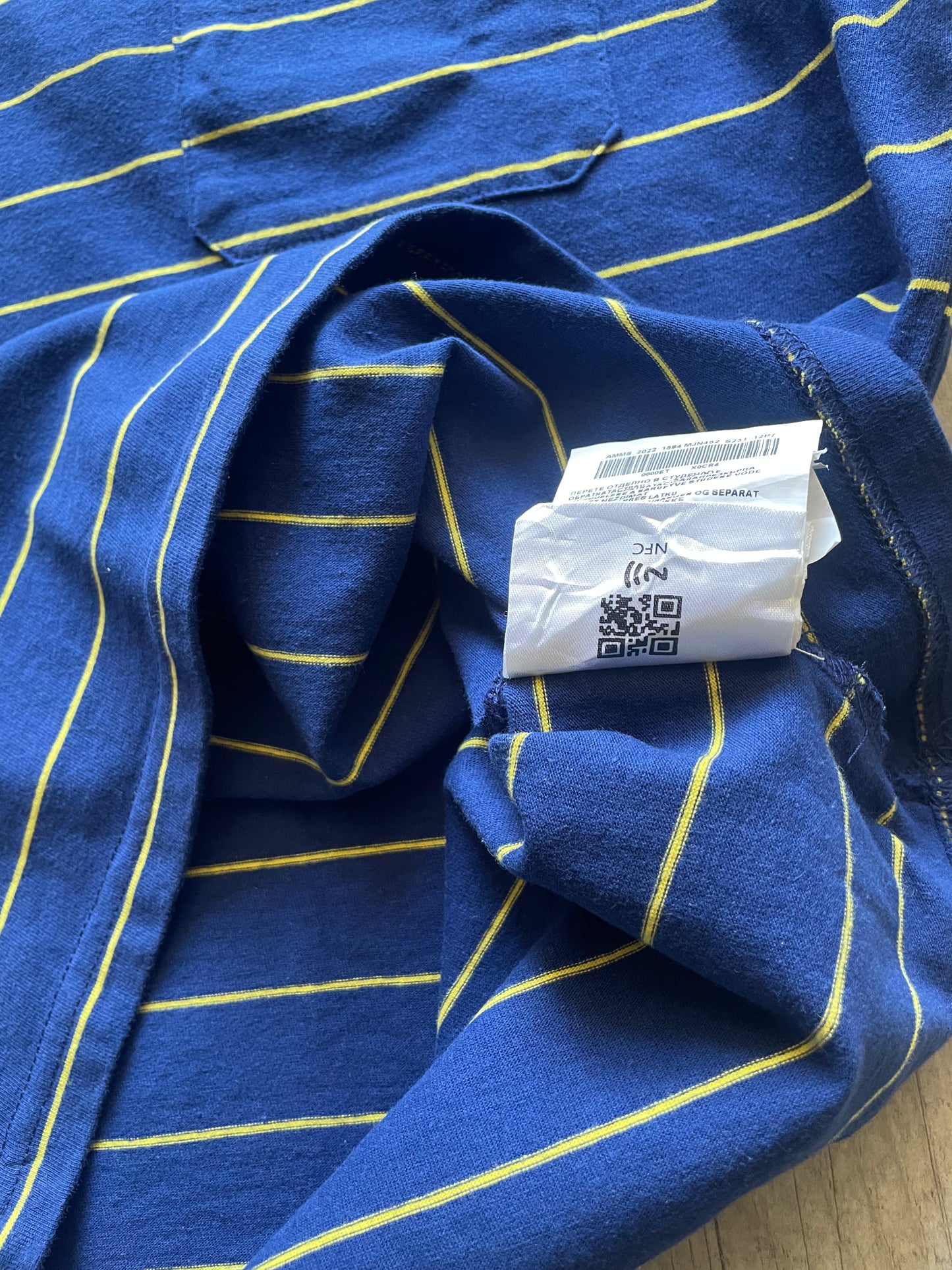 Miu Miu Striped Jersey T-shirt