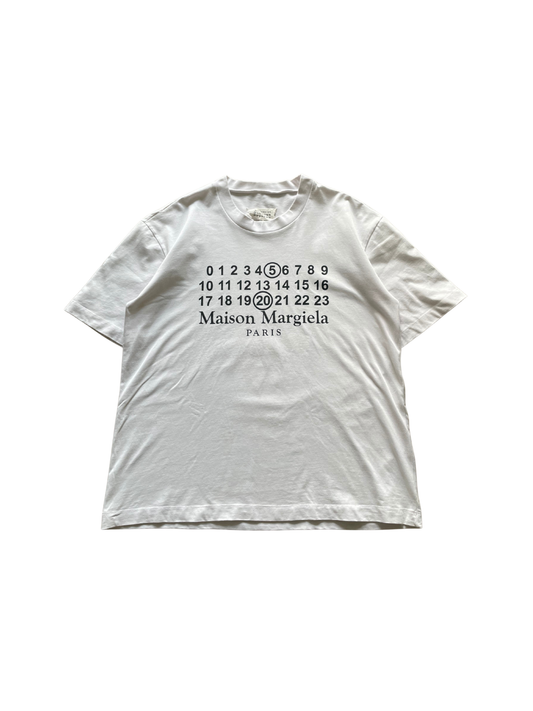 Maison Margiela Numbers Oversized T-Shirt