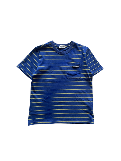 Miu Miu Striped Jersey T-shirt