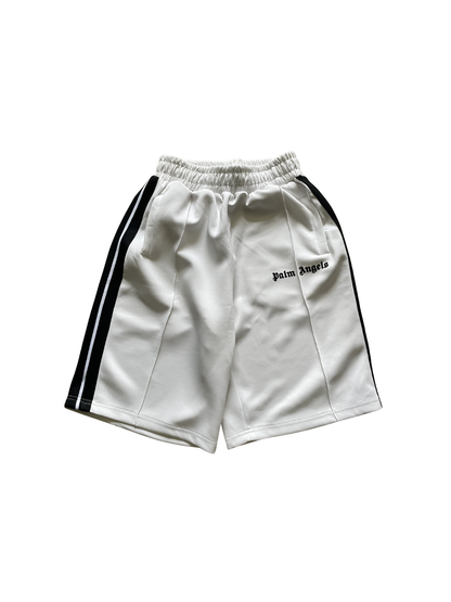 Palm Angels White Trackshorts