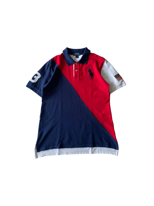 Polo Ralph Lauren Vintage American Flag Golf T-shirt