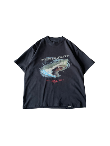 Represent Only the Strong Survive Shark T-Shirt