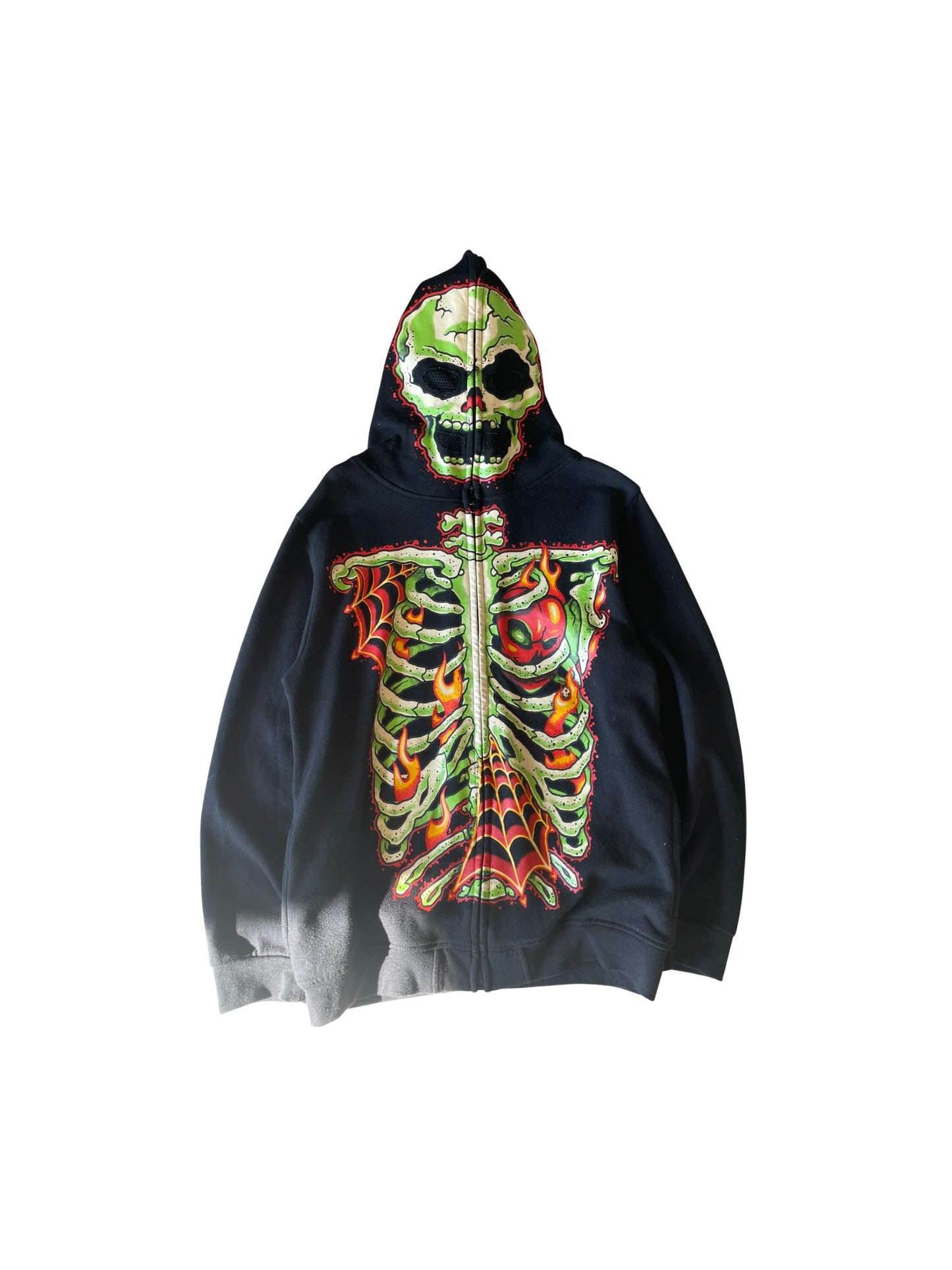 Skeleton Full Zip Hoodie