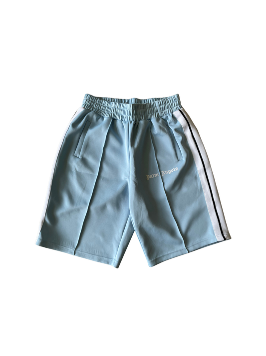 Palm Angels Baby Blue Trackshorts